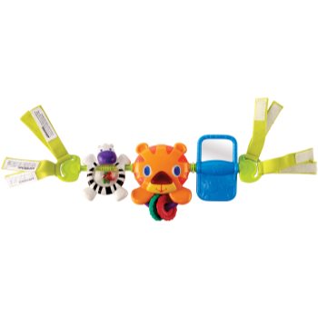 Bright Starts Tiger Bar jucărie suspendabilă contrastantă cu melodie - imagine 2